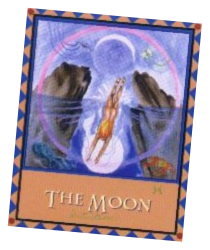Healing Earth Moon Card