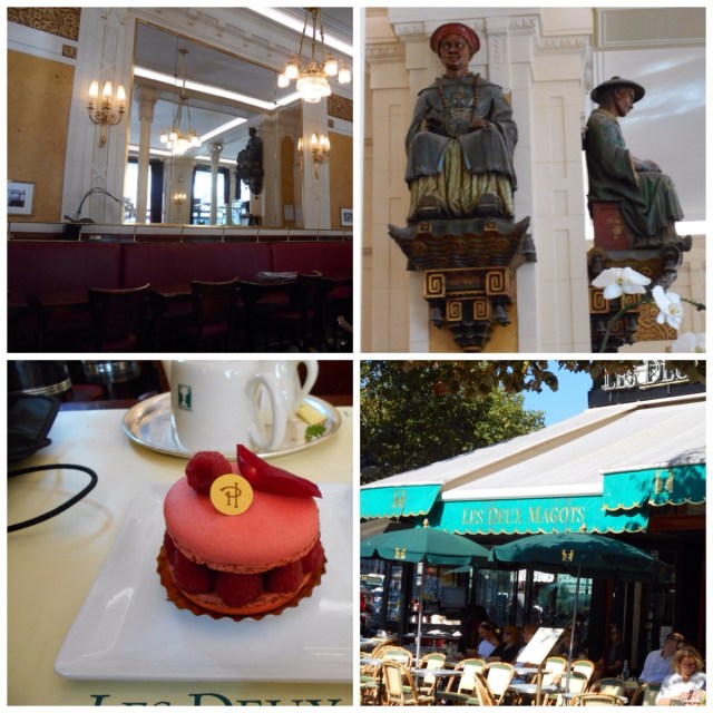 Lunching at Les Deux Magots